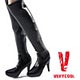 Very Cool 1/6 Knee High Boots (Black) (Doll Clothing)