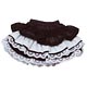 Pureneemo S Wear - WickedStyle 4 Layer Frilled Mini Skirt / Black (Doll Clothing)(Preorder)