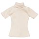 50cm Wear - 50 Turtle neck Cut-sew Shirt/ Beige (Doll Clothing)