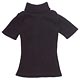 50cm Wear - 50 Turtle neck Cut-sew Shirt/ Black (Doll Clothing)