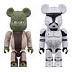 BE@RBRICK - Star Wars 2 Pack Yoda (EP2) & Clone Trooper (EP2)