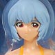 Neon Genesis Evangelion Ayanami Ikusei Keikaku Visual Package Figure - Bikini Style Rei Ayanami (Game-prize)