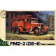 Byelorussian PST Plastic Model 1/72 Russian PMZ-2 (ZIS-6) Fire Truck(Back-order)