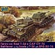 Ukraine Unimodels Plastic Model 1/72 T34 Tank Recovery Vehicle +SU-7 Self-propelled Gun Recovery Set(Back-order)