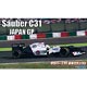 Plastic Model Grand Prix Series SPOT-No.29 1/20 Sauber C31 Japan GP w/1/8 Helmet