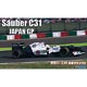 Plastic Model Grand Prix Series SPOT-No.30 1/20 Sauber C31 Japan GP w/Driver Figure(Back-order)
