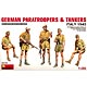 Mini Art Plastic Model 1/35 German Army Paratroopers & Tankers Italy 1943(Released)