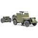 Dragon Action Figure Pre-painted Complete Model 1/6 WW.II US Army 1/4ton 4x4 Small Military Vehicle Armored Version