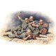 Ukraine Master Box Plastic Model 1/35 German Army Infantry 5 Figures Battle Scene Eastern Front Series No.1