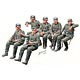 Ukraine Master Box Plastic Model 1/35 German Panzergrenadier 6 Figures Set Getting Onboard Scene Multi Pose Sstyle