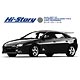 Hi-Story Resin Model 1/43 Mazda Lantis Coupe TypeR A-SPEC. MAZDA SPEED Thunder Gray Maica(Preorder)