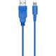 3DS/3DS LL CYBER USB Charging Cable Blue(Preorder)