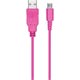 3DS/3DS LL CYBER USB Charging Cable Pink(Preorder)