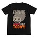 Himouto! Umaru-chan - I Won't Do It Today T-shirt / BLACK - M