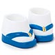 DecoNiki Sandals Cerulean Blue (DOLL CLOTHING)(Released)