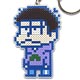 おそ松さん 一松アイロンビーズ風キーホルダー