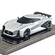 グランツーリスモ6 1/43 NISSAN CONCEPT 2020 Vision Gran Turismo ULTIMATE SILVER