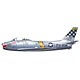 1/72 F-86F セイバー ハロルド・E・フィッシャー大尉機