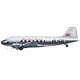 1/200 ダグラス DC-3 キャセイパシフィック航空