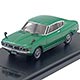 1/43 NISSAN VIOLET HARDTOP 1600 SSS (1973) グリーンメタリック