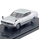 1/43 NISSAN VIOLET HARDTOP 1600 SSS (1973) シルバー