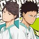 ハイキュー!!セカンドシーズン 縦長クッション Part.2「及川&岩泉」