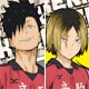 ハイキュー!!セカンドシーズン 縦長クッション Part.2「黒尾&孤爪」