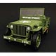 1/18 1944 Jeep Willys Militairy Police - Green