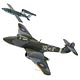 1/72 グロースター ミーティア F1 イギリス空軍 & V-1 飛行爆弾 塗装済完成品