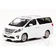 CAR-NEL 1/43 トヨタ アルファード 350S TYPE GOLD II 2013 (White Pearl Crystal Shine)