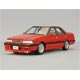 1/43 日産 スカイライン 4ドアハードトップ GTパサージュ ツインカム24Vターボ 1987年 BBSホイール仕様 スーパーレッド