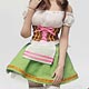 1/6 女性用 コスプレセット オクトーバーガール グリーンドレス(ドール用衣装)