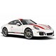 1/87 ポルシェ 911 R ホワイト/レッド
