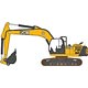 1/76 JCB JS220 Tracked エクスカベーター JCB