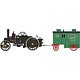 1/76 Fowler BB1 Ploug Engine No15222 Bristol Rover + Living Wago-n- Dorset