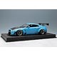 1/18 Rocket Bunny R35 GT-R (Carbon Hood) ベイビーブルー (カーボンフード) / HRE S101 20in. Wheel