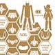 フレームアームズ・ガール 手ぬぐい シンボルマーク