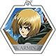 進撃の巨人 Season 2 リフレクションキーホルダー アルミン