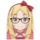 エロマンガ先生 アクリルメガネスタンド 山田エルフ