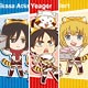 ラスカル×進撃の巨人 A5クリアファイル3種セット ver.1