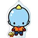 コロコロ40周年×うちゅう人田中太郎 デカキーホルダー 田中太郎