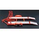 1/18 Tandem Car Trailer - Texaco