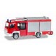 1/87 MB アテゴ Ziegler Z-Cab LF 20 消防車 無装飾