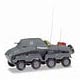 1/87 Sd.Kfz 263 ドイツ国防軍 大型装甲ラジオカー