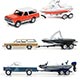 Johnny Lightning - GONE FISHING 2A 3種セット