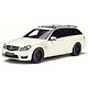 1/18 メルセデスベンツ C63 AMG Tモデル (S204) (ホワイト)