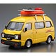 ザ・モデルカー No.55 1/24 スバル K88 サンバー ハイルーフ4WD ’80 プラモデル