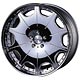 ザ・チューンドパーツ No.62 1/24 トラフィックスター DTX 20インチ