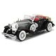 1/18 Duesenberg II SJ - Silver and Black