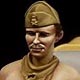 1/35 イタリア軍スタッフカー 508CM コロニアーレ用 ドライバー (北アフリカ戦) レジンフィギュア (T社/IL社用)
